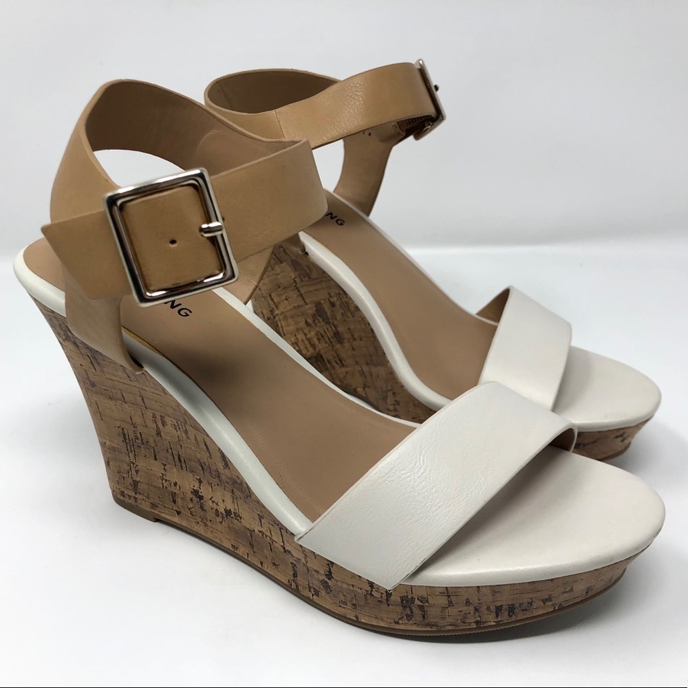 CALL IT SPRING WEDGE HEEL SANDALS SIZE 6.5